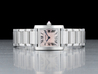 Cartier Tank Francaise Lady 2384 Quadrante Rosa Romani